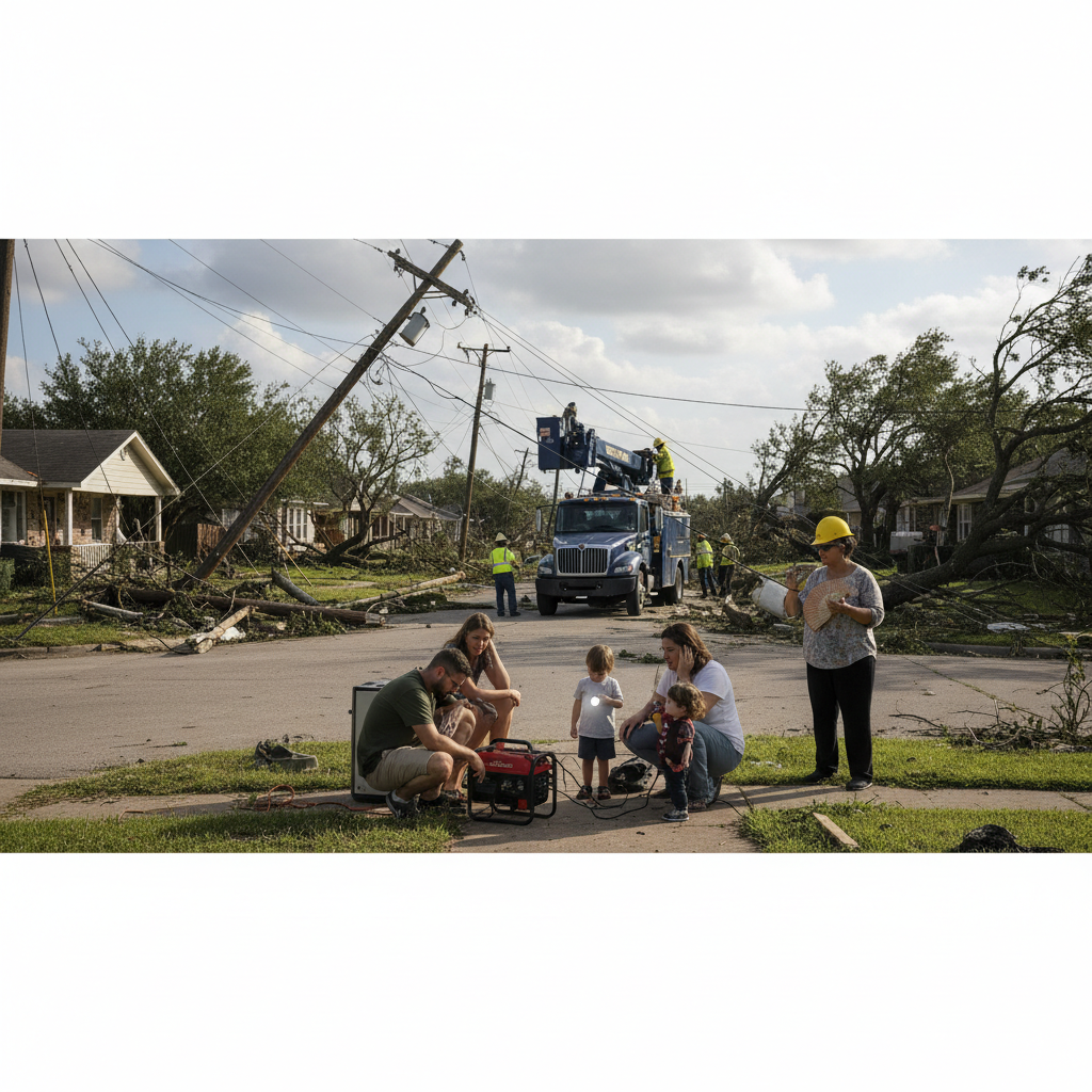 Ongoing Impacts of Hurricane Beryl in Texas